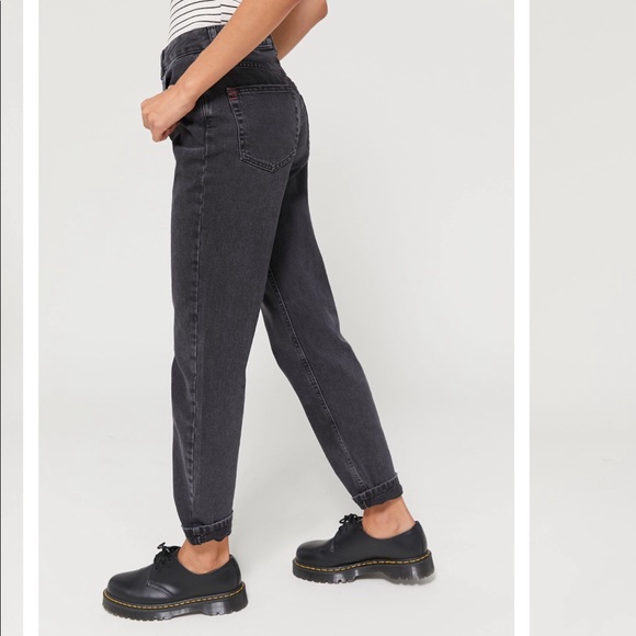 UO Mom Jean (Washed Black) - Picture 2 of 4